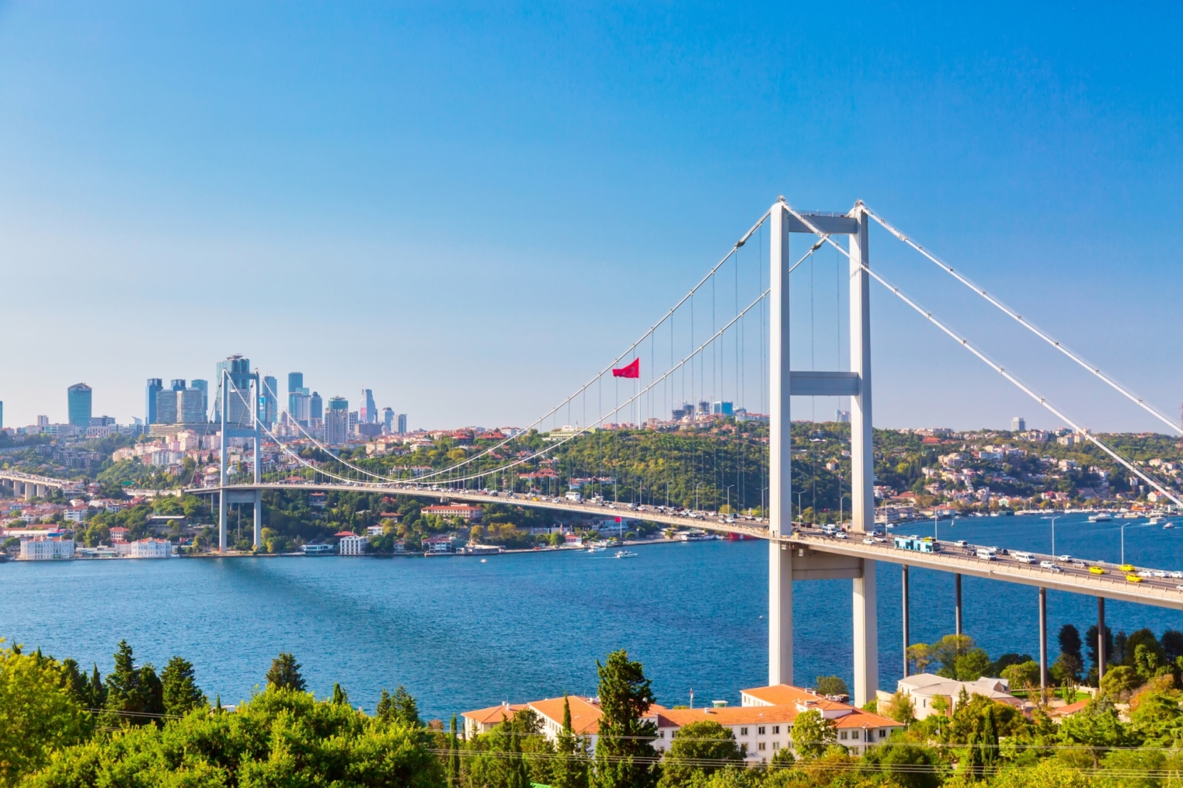 Sailing on the Bosphorus